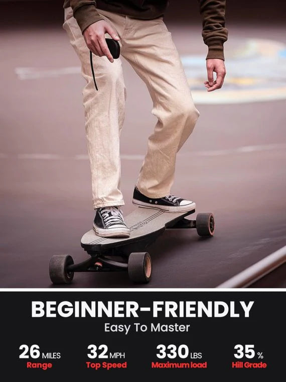 Caribou Electric Skateboard – 32 MPH, 26 Mile Range, Dual 1000W Motors, Longboard for Adults & Teens, 6-Month Warranty - image 4