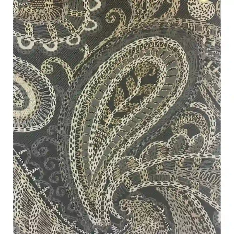 Capernicus Beige Paisley Pattern Accent Chair - image 6