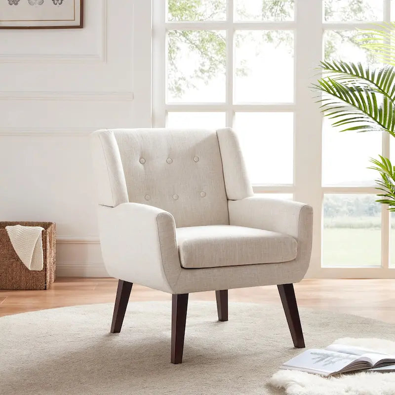 HUIMO Set of 2 Modern Tufted Accent Chair - image 35