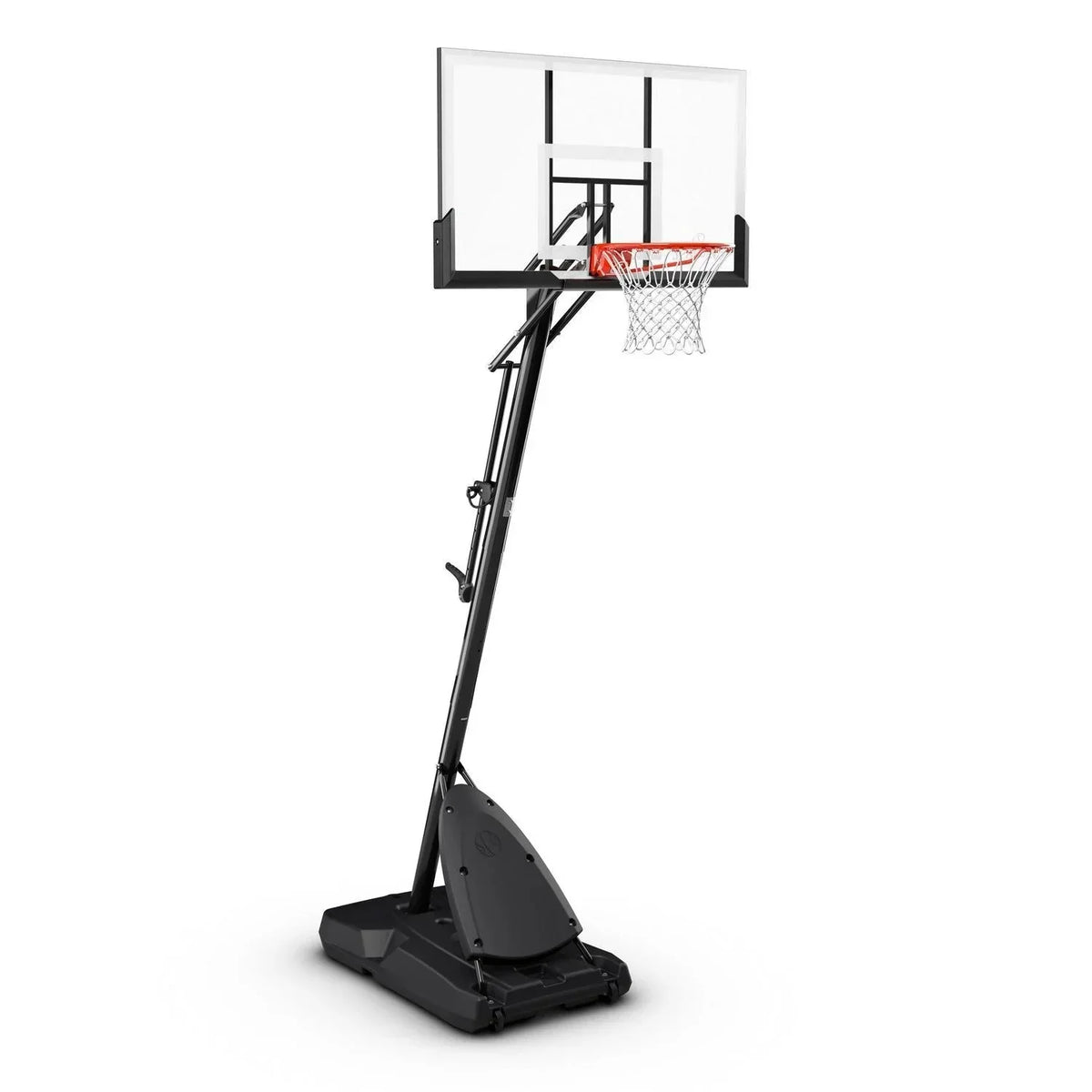 2025 Spalding 54-inch shatterproof polycarbonate Exacta height basketball hoop system, portable - image 1