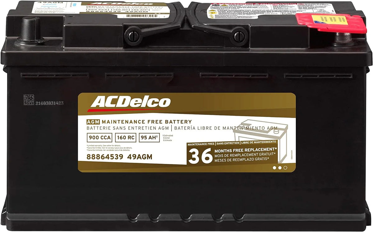 Gold 49AGM BCI Group 49 Battery - image 1