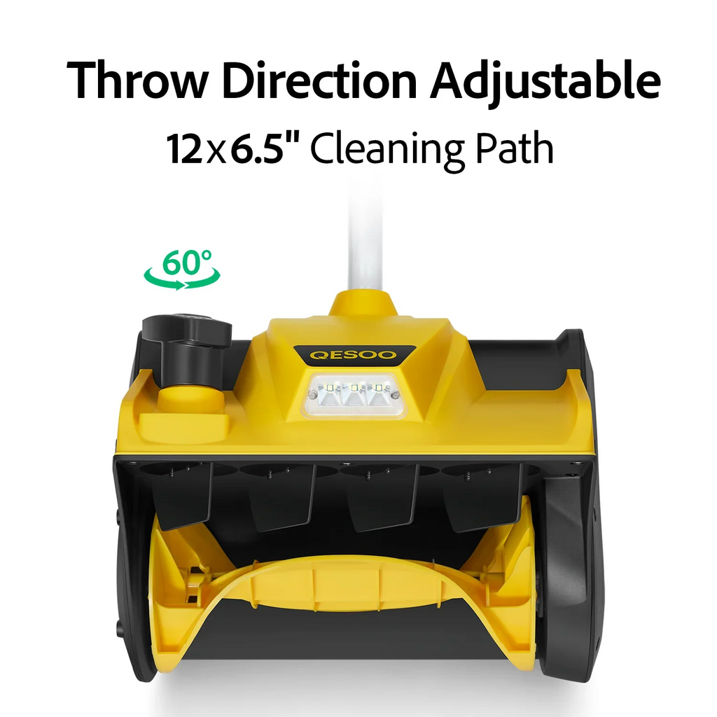 12" Cordless Snow Shovel Compatible with Dewalt 20V MAX Battery(Tool Only) - image 6
