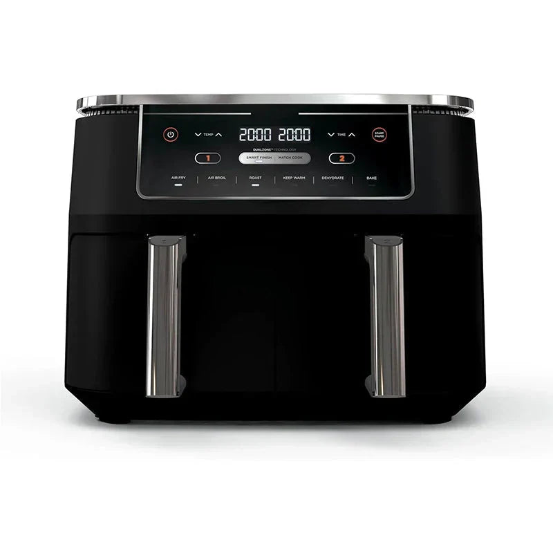DZ401 Foodi 10 Quart 6-in-1 DualZone XL 2-Basket Air Fryer with 2 Independent Frying Baskets