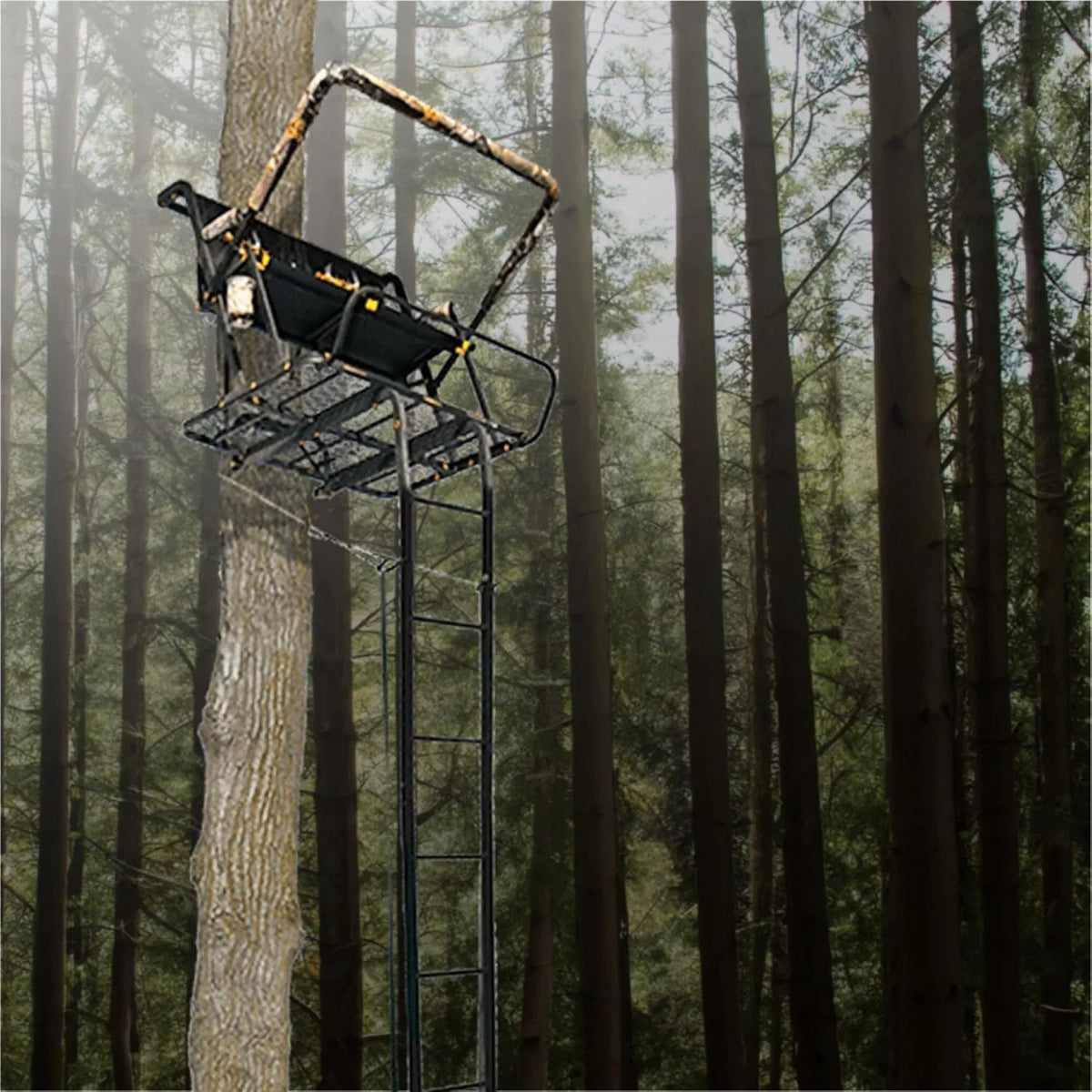 MUDDY Nexus XTL Ladder Tree Stand, 20ft, 500lb Capacity, 2-Person - image 5