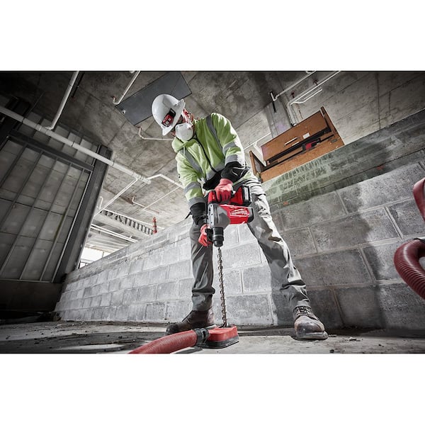 M18 FUEL 18V Lithium-Ion Brushless Cordless SDS-Plus 1-1/8 in. Rotary Hammer Drill (Tool-Only) - image 9