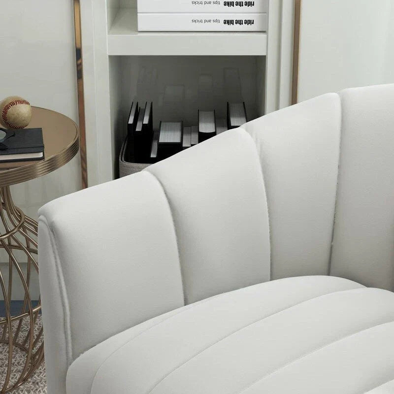 Swivel Accent Chair with Ottoman Set and Upholstered Cushion - image 25