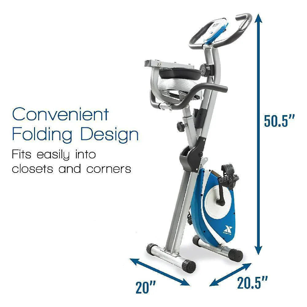 FB350 Folding Exercise Bike, Silver - image 7