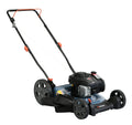 SENIX Gas Lawn Mower, 21-Inch, 125 cc 4-Cycle Briggs & Stratton Engine, 2-In-1 Push Lawnmower, 6-Position Height Adjustment with 11-Inch Rear Wheels, LSPG-M4, Blue - image 1