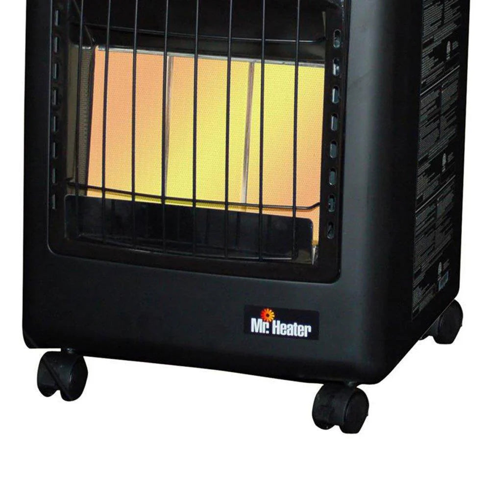 Portable Propane Radiant Heater by Brand Name, 18,000 BTU, Outdoor Use, Includes Regulator & Hose, Safety Features, Mobile Cabinet Design - image 5