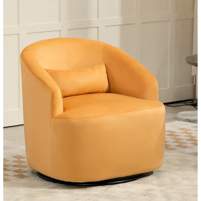 360-Degree Swivel Barrel Accent Chair - image 6