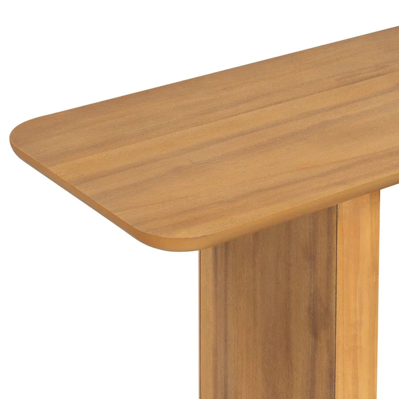 Christopher Knight Home - Mirod Stylish Minimalist Console Table with Curved Corners and U-Base - image 28