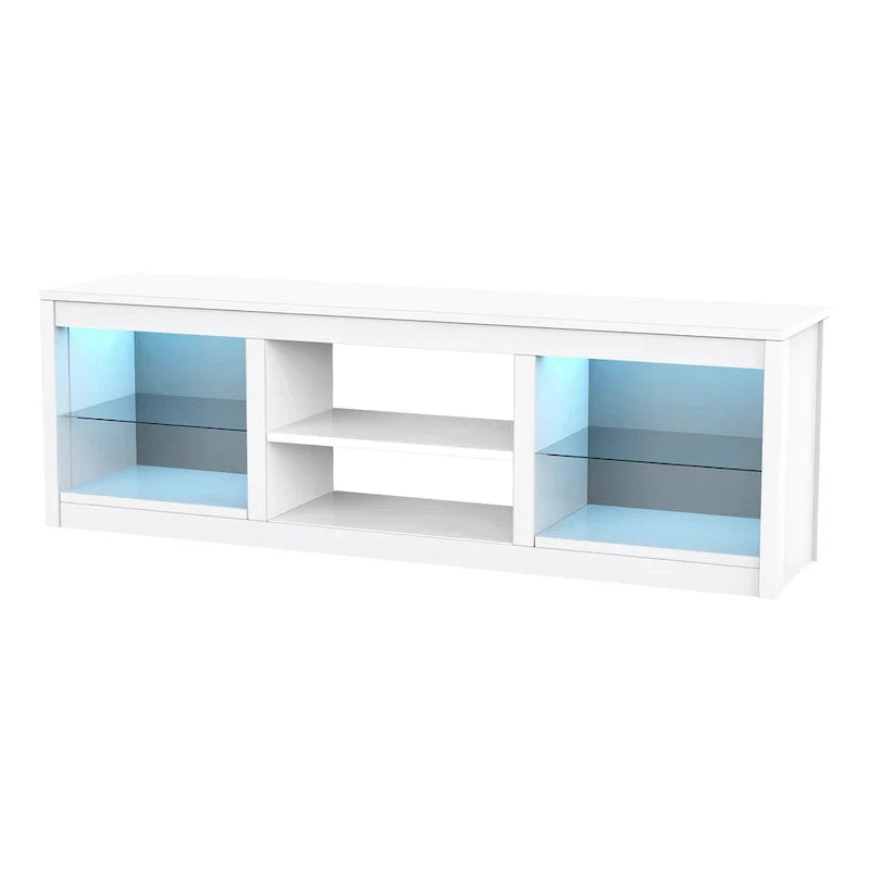 66-Inch Contemporary RGB LED TV Stand Console for TVs Up to 75 Inches - image 23
