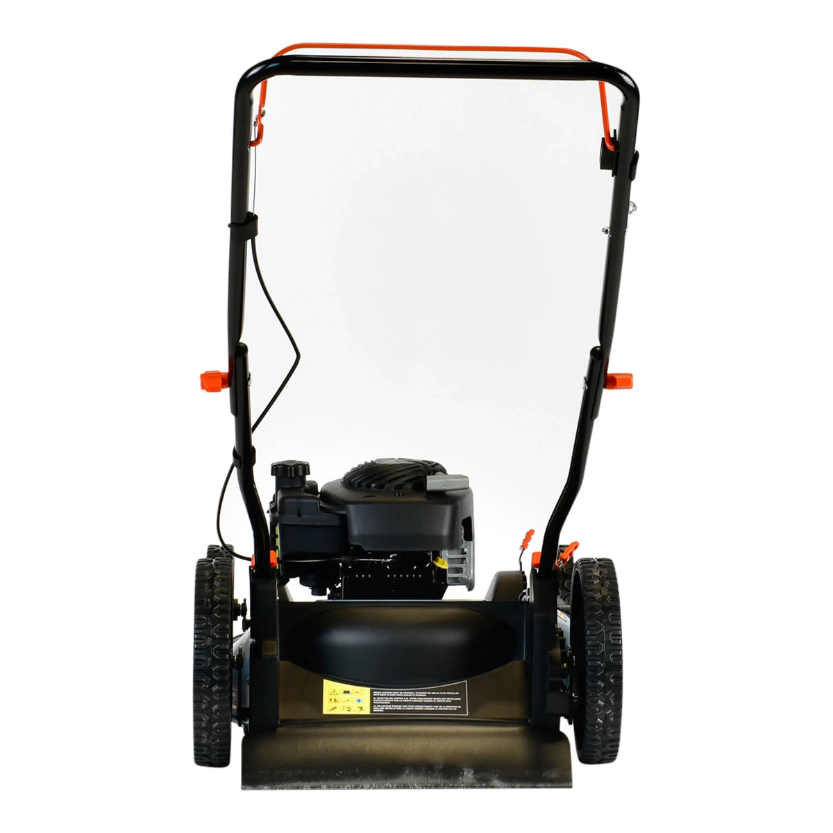 SENIX Gas Lawn Mower, 21-Inch, 125 cc 4-Cycle Briggs & Stratton Engine, 2-In-1 Push Lawnmower, 6-Position Height Adjustment with 11-Inch Rear Wheels, LSPG-M4, Blue - image 2