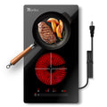 Double Burner Electric Cooktop Hot Plates for Cooking, 110V Plug in Portable Electric Stove Top - image 1