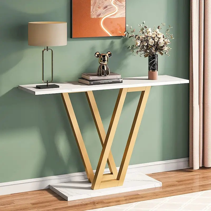 43-Inch Narrow Console Table for Entryway and Living Room - image 4