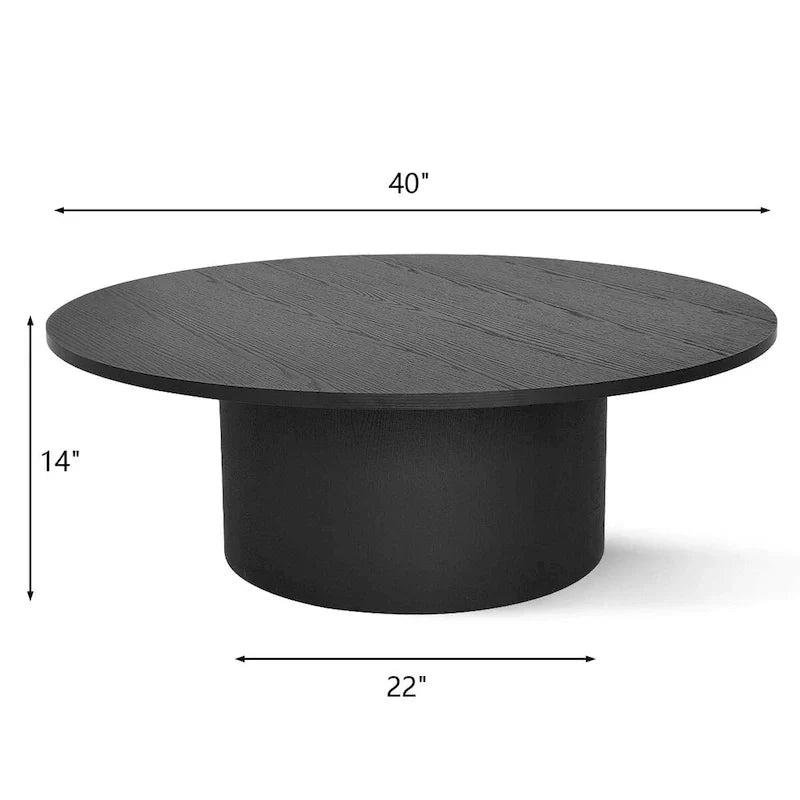 40-Inch Pedestal Coffee Table - image 25