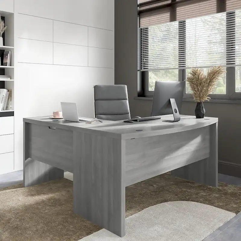 Bush Business Furniture Echo 60W Bow Front Desk - image 42