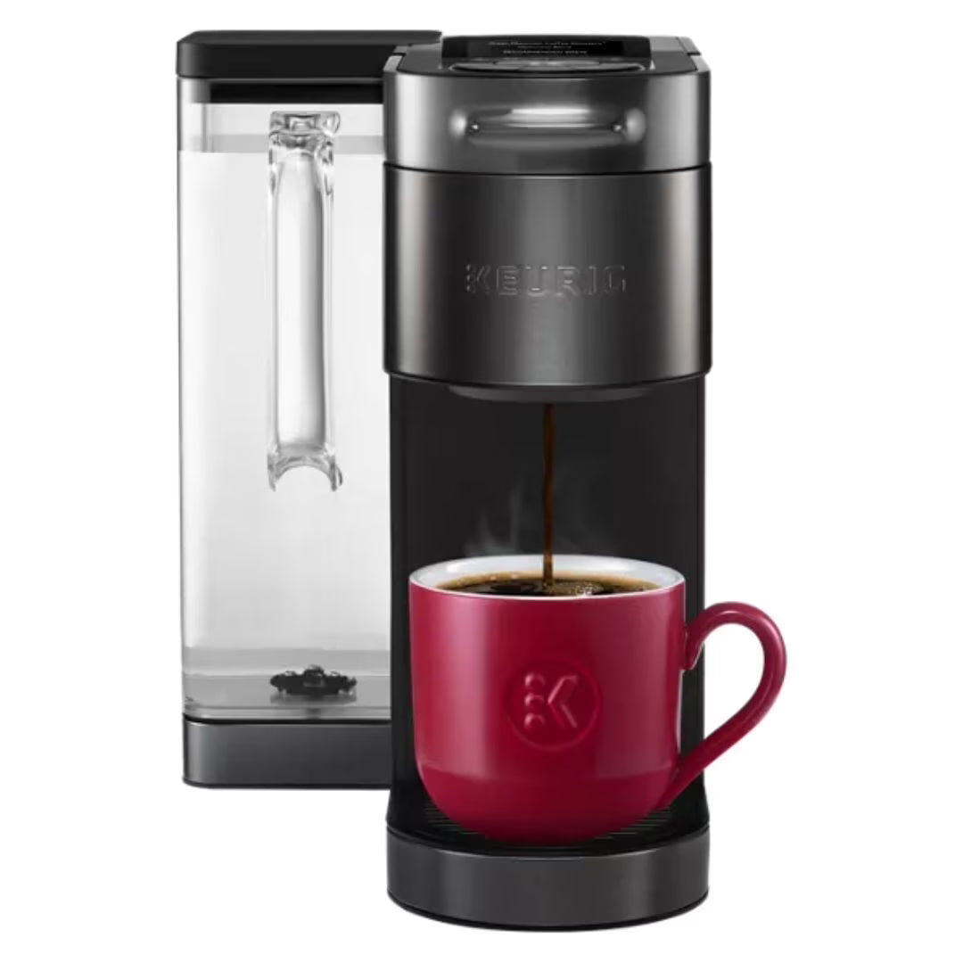 Keurig K-Supreme Plus Smart Single Serve Coffee Maker with BrewlD, 5 Cup Sizes, 5 Brewing Options, and 6 Temperature Settings (Black Stainless) - image 1