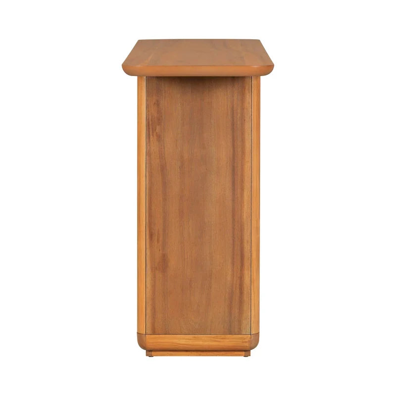 Christopher Knight Home - Mirod Stylish Minimalist Console Table with Curved Corners and U-Base - image 20