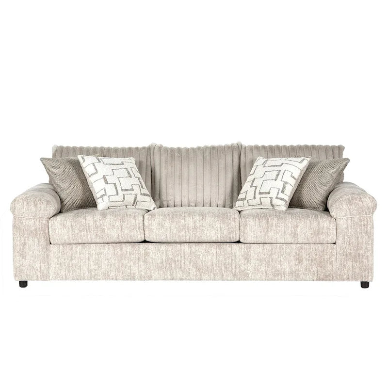 Roundhill Furniture Nason Wide Wale Corduroy Sofa, Loveseat, and Cuddle Chair Collection - image 8
