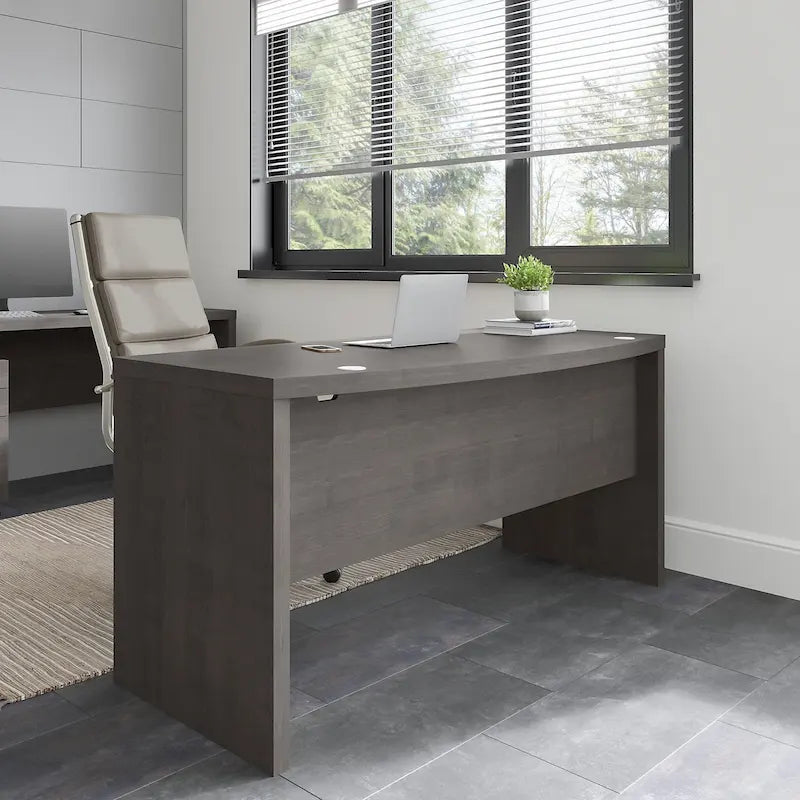 Bush Business Furniture Echo 60W Bow Front Desk - image 6