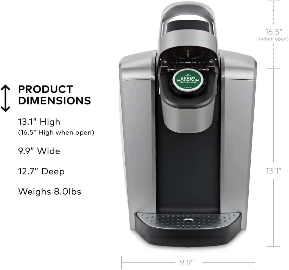 Restored Keurig K-Elite Single-Serve K-Cup Pod Coffee Maker, (Brushed Silver) (Refurbished) - image 2