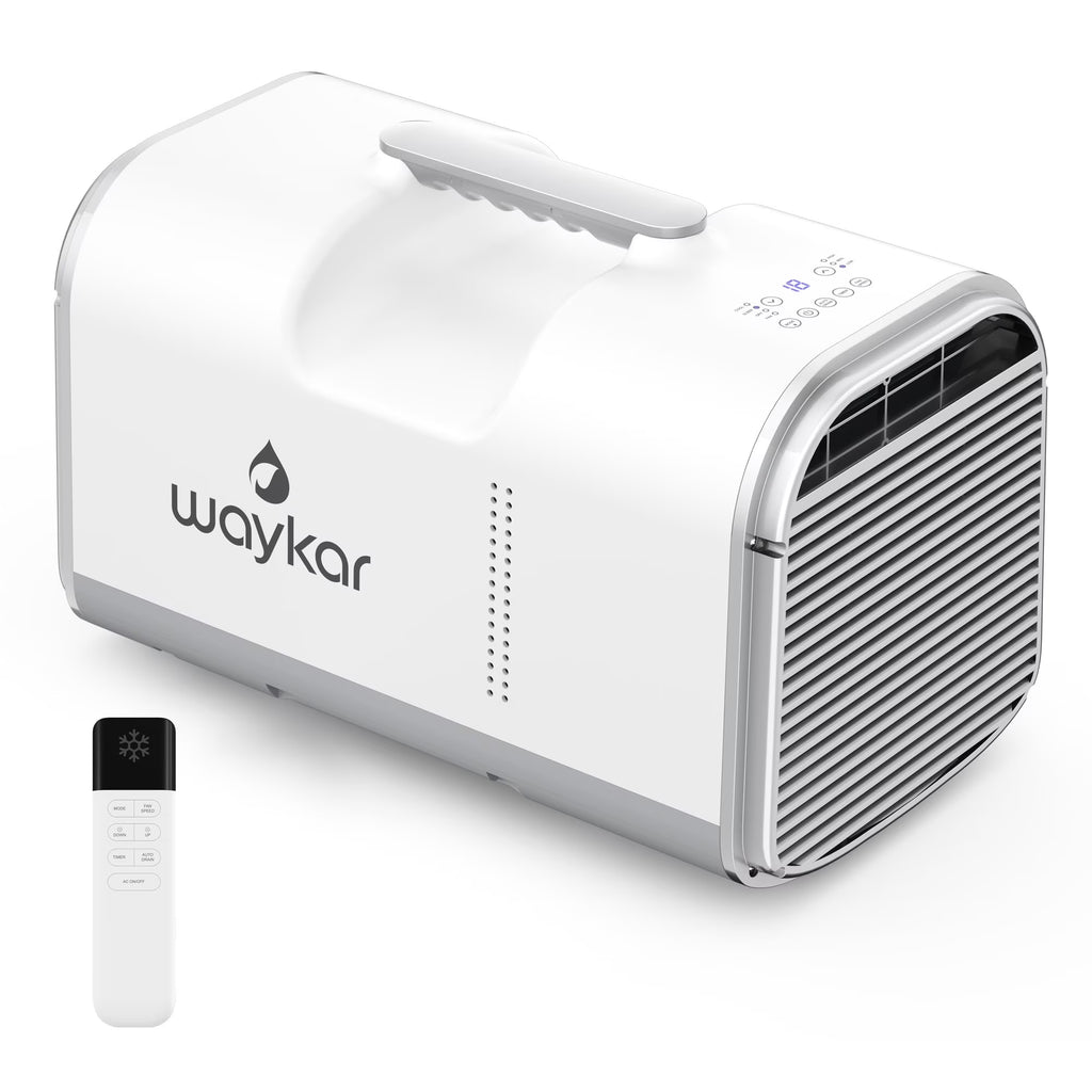 Waykar 4500BTU Portable Air Conditioner for Tent, Camping, RV, 130 Sq. Ft., Low Noise, Remote Control - image 3