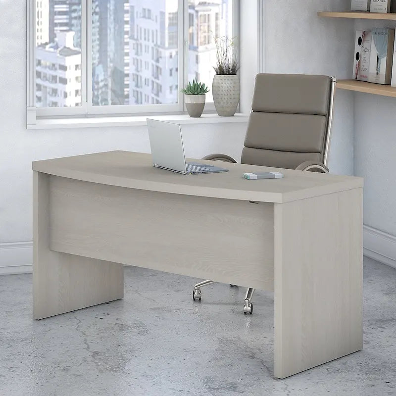 Bush Business Furniture Echo 60W Bow Front Desk - image 4