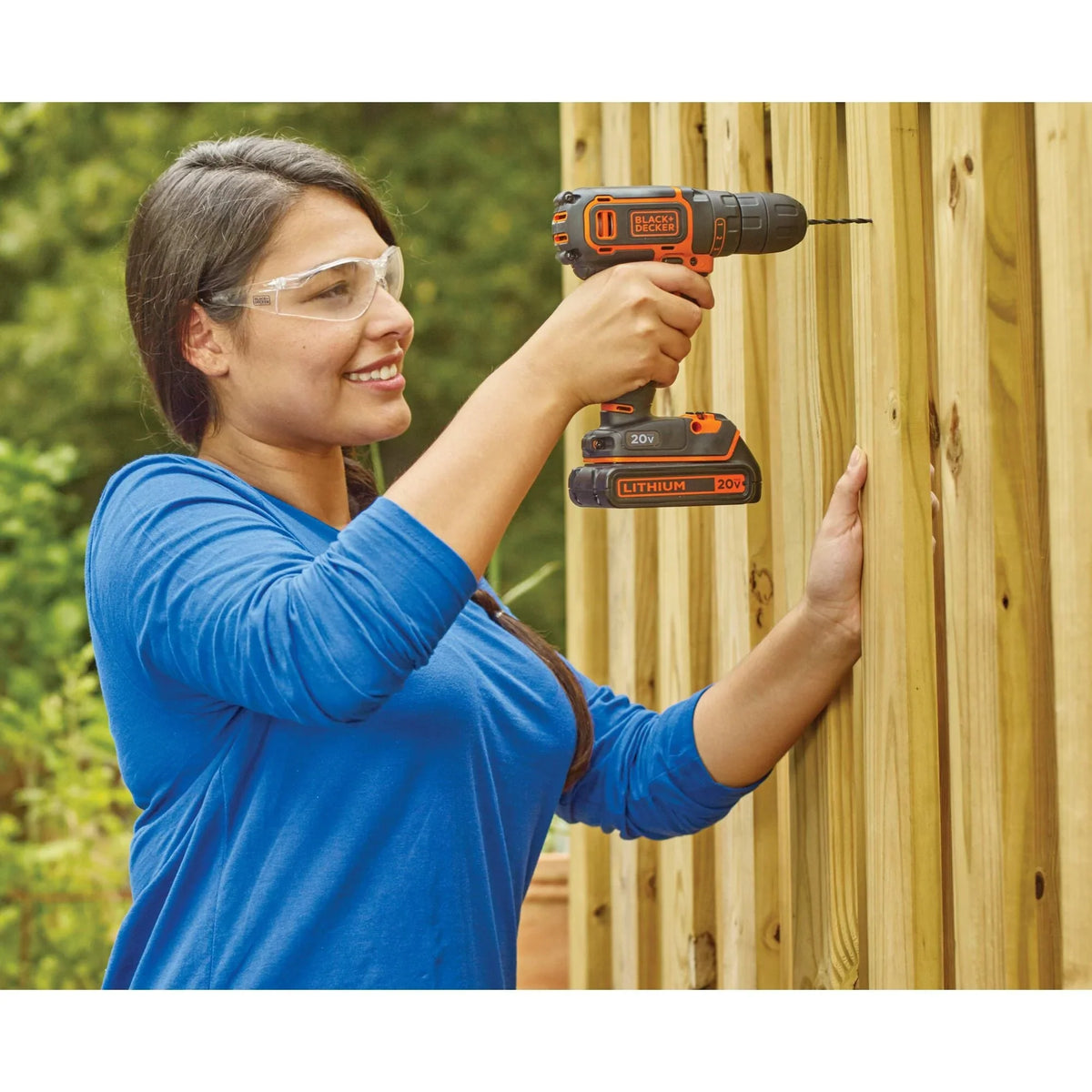BLACK+DECKER 20V Cordless 3/8 in Drill Driver, 1.5Ah, Battery and Charger Included - image 2