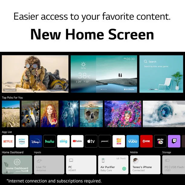 TCL 55" Class 4K Ultra HD 2160P Smart TV with HDR - image 5