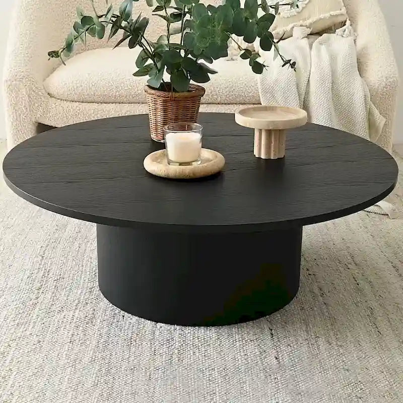 40-Inch Pedestal Coffee Table - image 1