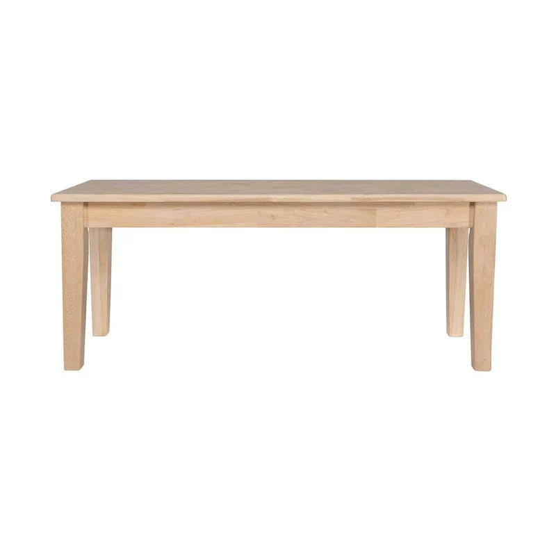 Solid Wood Dining Bench in Shaker Style - image 9