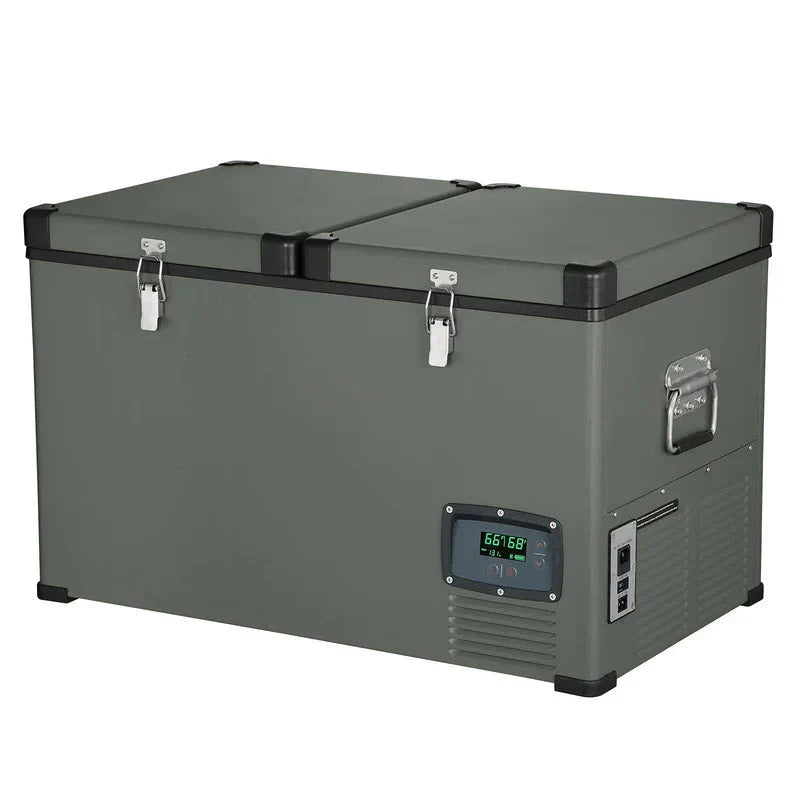 Dual Zone Portable Refrigerator   Secop Compressor 65 Liters