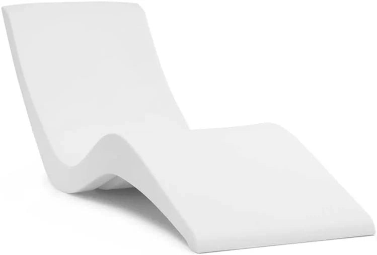 Classic White - in-Pool Chaise Lounger – Designed for Water Depths Up to 9” – Aqua Outdoors – Set of 2 – Compatible with All Pool Types - Poolside & Sun Deck Tanning - image 1