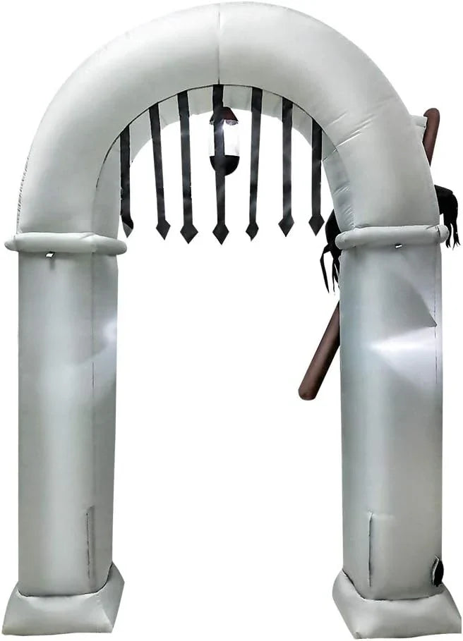 Halloween Inflatable Grim Reaper's Arch, 7.8 ft.