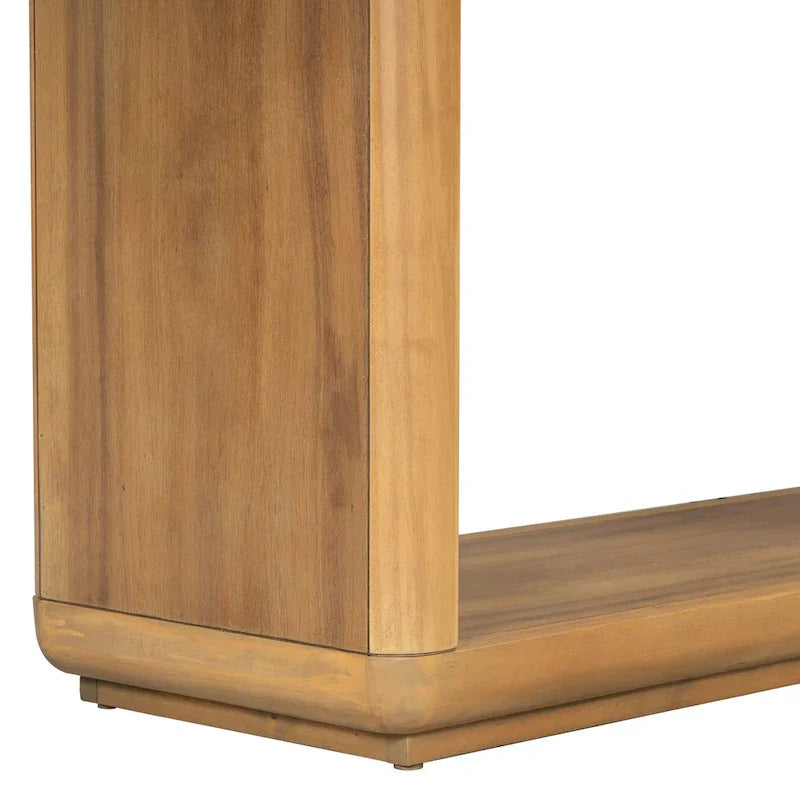 Christopher Knight Home - Mirod Stylish Minimalist Console Table with Curved Corners and U-Base - image 27