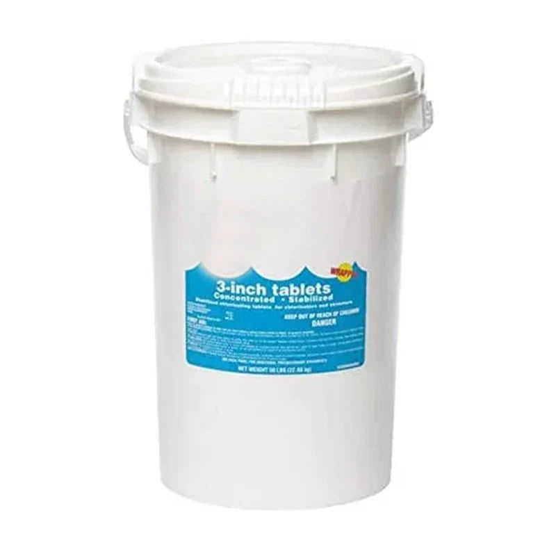 3 INCH CHLORINE TABLETS – 50 LBS