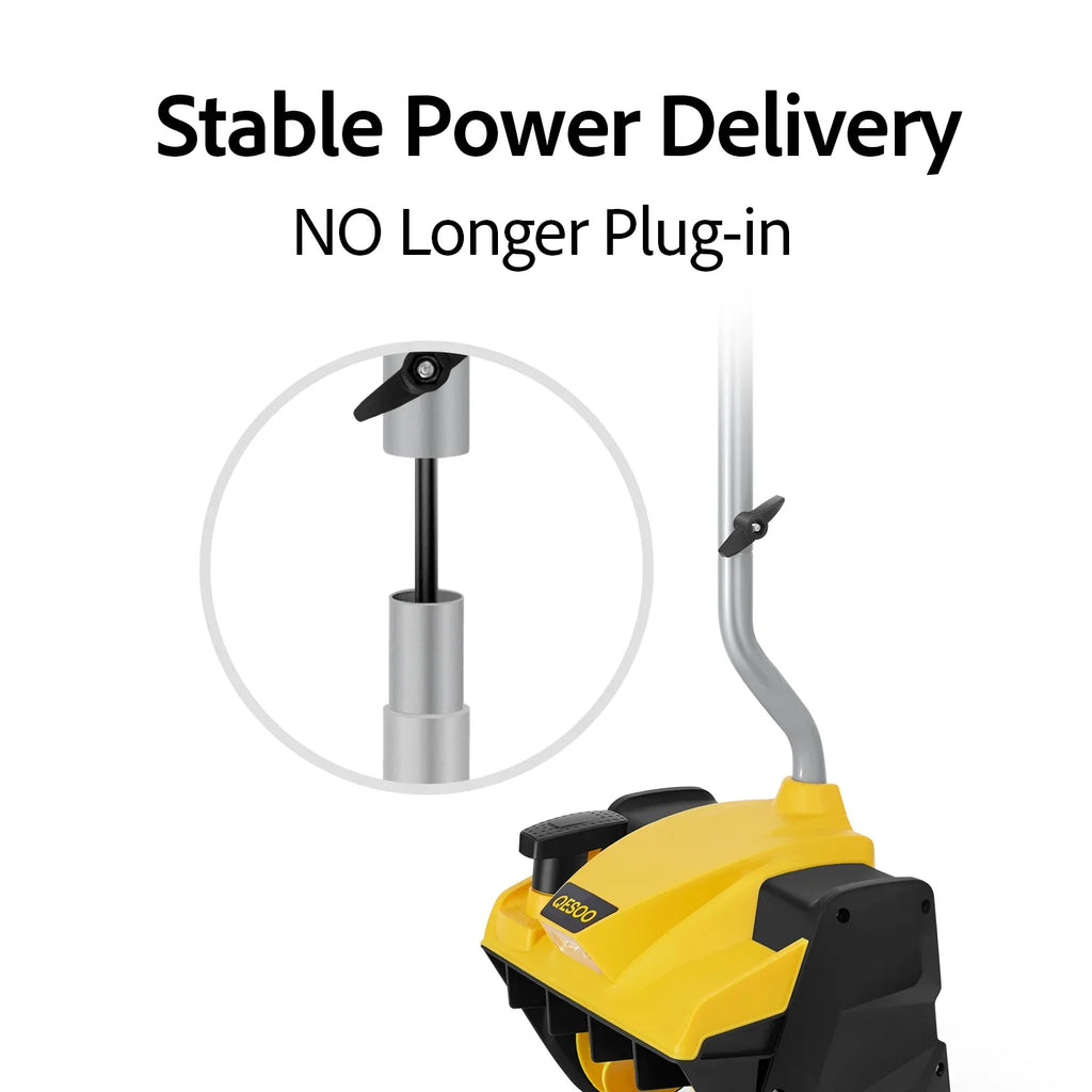 12" Cordless Snow Shovel Compatible with Dewalt 20V MAX Battery(Tool Only) - image 8
