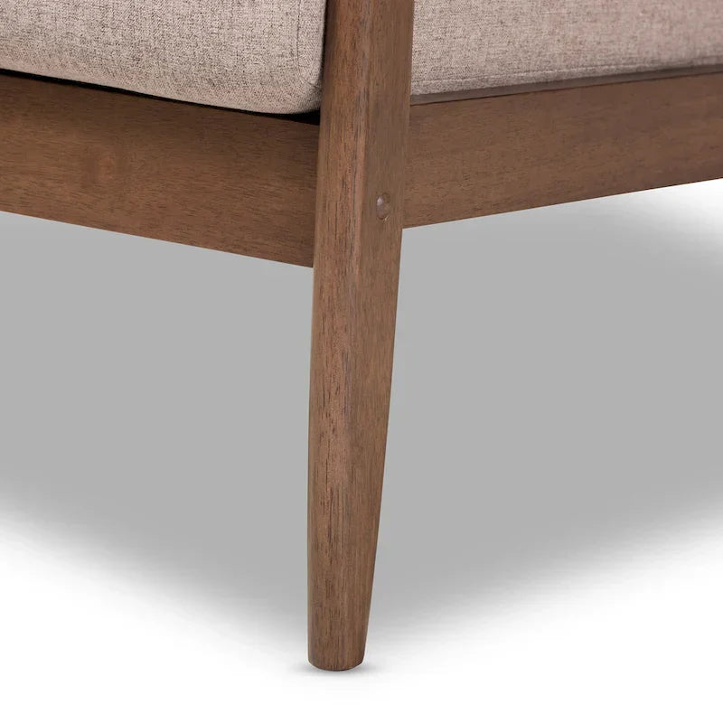 Baxton Studio Mid-Century Modern Lounge Chair - image 20