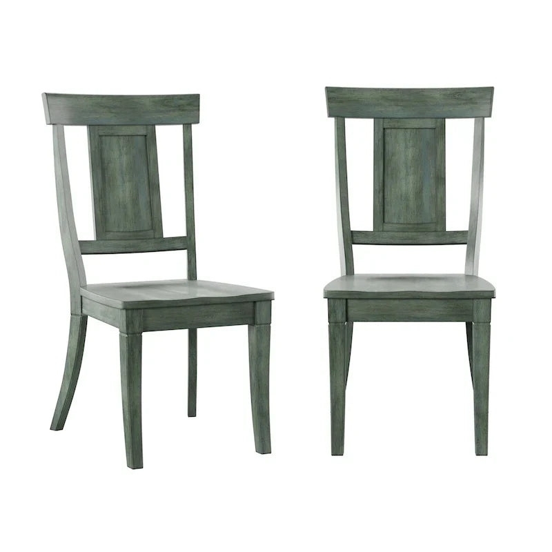 Set of 2 Ronda Wooden Dining Chairs with Panel Back - image 12