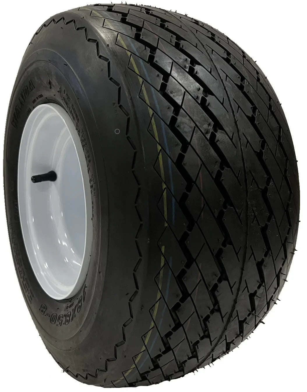 4 - Pk Golf Cart Tire Rim Mounted 18 - 850 - 8 18X8.50 - 8 18 x 8.5 x 8 White 4 Lug Hole - image 4