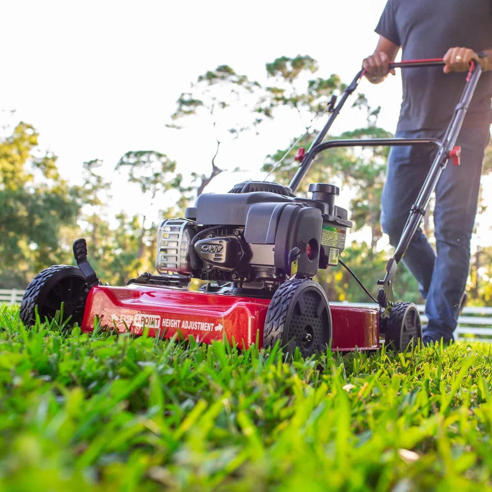 Hyper Tough 20-inch 125cc Gas Push Mower with Briggs & Stratton Engine (Assembly Details: 46.9 lbs; 22.10-inch Height) - image 2