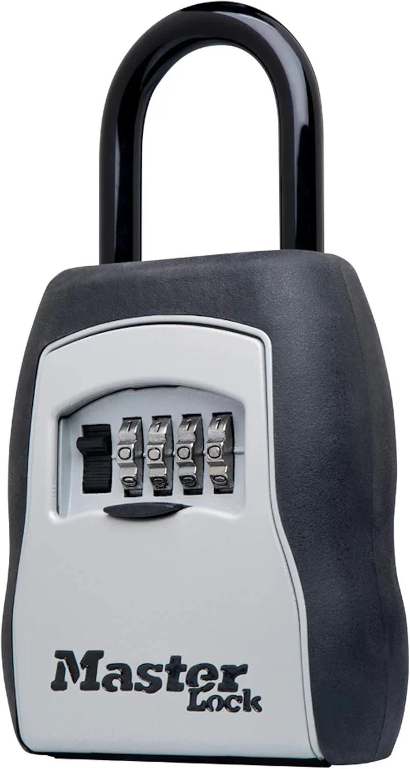 Key Lock Box, Outdoor Lock Box Bundle with SentrySafe Fireproof and Waterproof Safe, 1.23 Cubic Feet - image 2