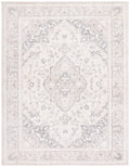 SAFAVIEH Restoration Vintage April Medallion Area Rug, Grey/Ivory, 8' x 10' - image 1