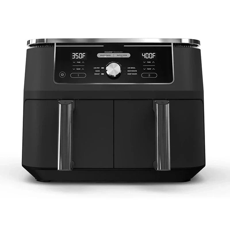 DZ401 Foodi 10 Quart 6-in-1 DualZone XL 2-Basket Air Fryer with 2 Independent Frying Baskets