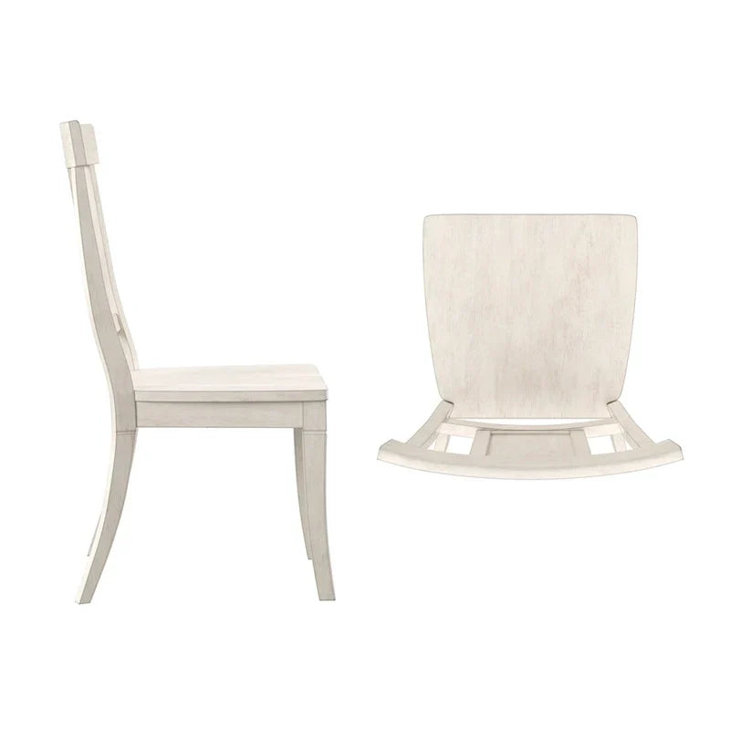 Set of 2 Ronda Wooden Dining Chairs with Panel Back - image 18