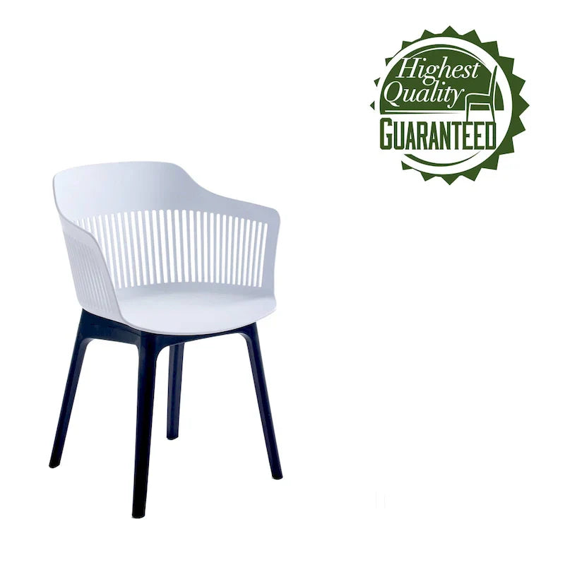 Porthos Home Palmer Set of 2 Dining Chairs with Plastic Shell and Legs - image 24