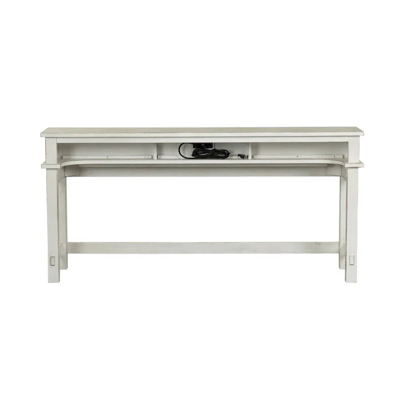 Distressed White 4-Piece Modern Farmhouse Flea Market Set - image 6