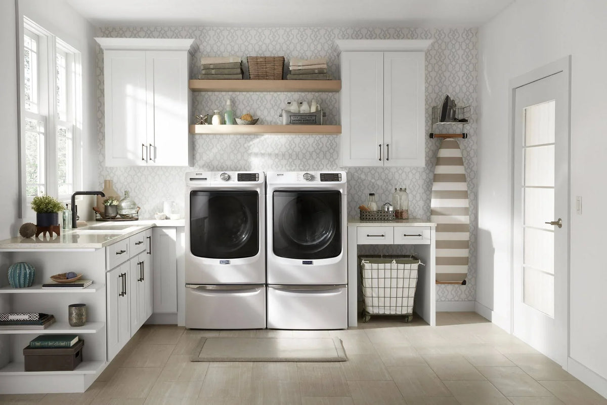 MED6630HW Front-Loading Electric Dryer - White