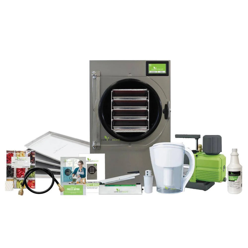 5-Tray Medium Freeze Dryer with Mylar Starter Kit - Model HRFD-SBL - image 6